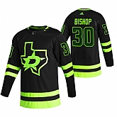 Dallas Stars 30 Ben Bishop Black Adidas 2020-21 Reverse Retro Alternate Jersey Dzhi,baseball caps,new era cap wholesale,wholesale hats